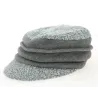 Gray Wool Ebony Newsboy Cap - Traclet Reference: 9928 | Traclet Hat Shop