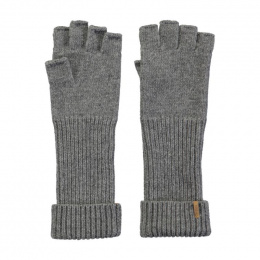 Gray Wool Mittens - Barts