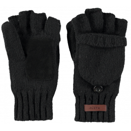 Children's Haakon Black Wool Glove/Slippers - Barts