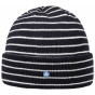 Navy/White Striped Hammaburg Beanie - Stetson