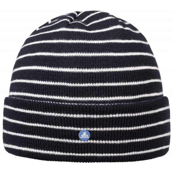 Hammaburg navy/white striped hat - Stetson 