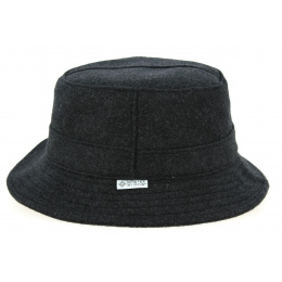 Outlast Ear Flap Bucket Hat Anthracite - Hatland