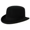 Chapeau Melon Feutre Laine Noir- Traclet Reference : 2149 | Chapellerie Traclet