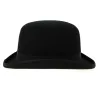 Chapeau Melon Feutre Laine Noir- Traclet Reference : 2149 | Chapellerie Traclet