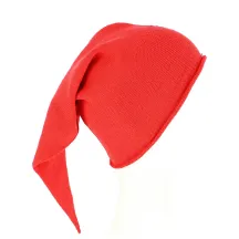 Long Red Cotton Chacarel Nightcap - Traclet Reference: 9949 | Traclet Hat Shop