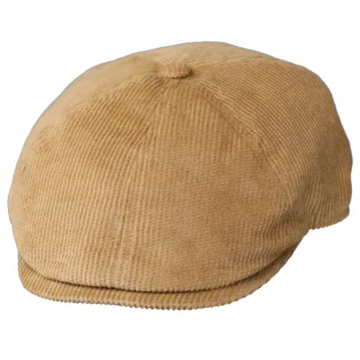 Corduroy Hatteras Cap Camel - Traclet  Reference: 9952 | Traclet Hat Shop