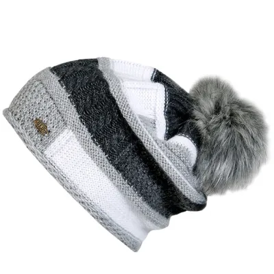 Poznan Mohair & Wool Pompom Beanie - Traclet Reference: 9954 | Traclet Hat Shop