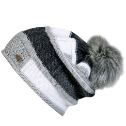 Poznan Mohair & Wool Pompom Beanie - Traclet