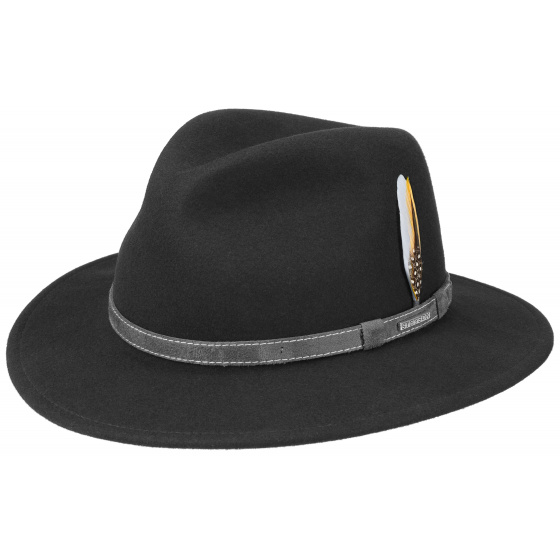 Hammond Traveller Hat Black - Stetson