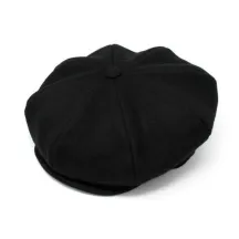 casquette irlandaise noir galway - Hanna Hats Reference : 1649 | Chapellerie Traclet