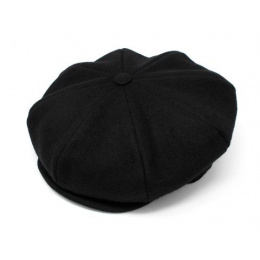 Casquette Irlandaise Galway Noir - Hanna hats