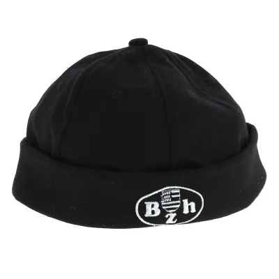BZH Wool Sailor Beanie - Traclet - Black Reference: 9968 | Chapellerie Traclet