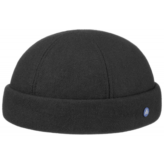 Black Teflon Hammaburg Docker Beanie