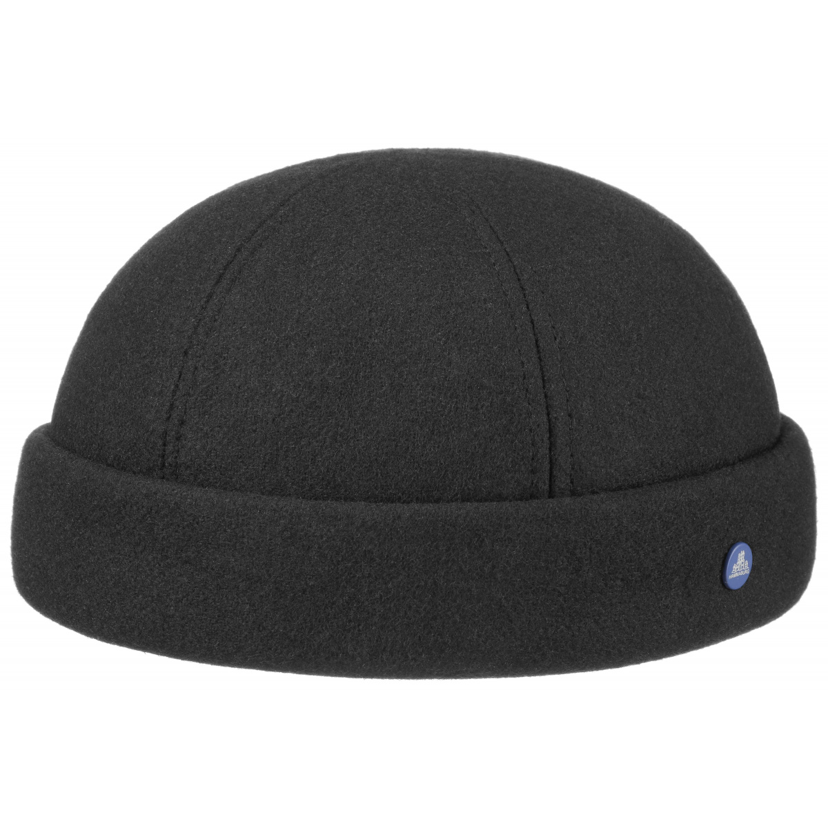 black docker cap