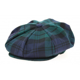 Irish Green Checkered Cap- Hanna Hats