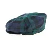Green Plaid Irish Cap - Hanna Hats Reference: 9973 | Traclet Hat Shop