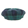 Green Plaid Irish Cap - Hanna Hats Reference: 9973 | Traclet Hat Shop