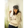 Casquette JP Tweed Laine Marron- Hanna Hats Reference : 9974 | Chapellerie Traclet
