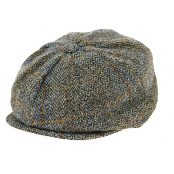 Brown Checkered Birr Irish Cap - Hanna Hats