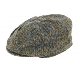 Casquette Irlandaise A Carreaux Marron- Hanna Hats