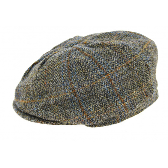 Brown Checkered Birr Irish Cap - Hanna Hats