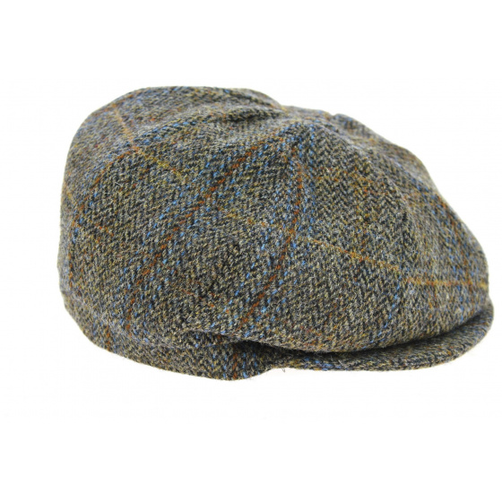 Casquette Irlandaise Birr A Carreaux Marron- Hanna Hats