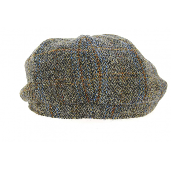Casquette Irlandaise Birr A Carreaux Marron- Hanna Hats