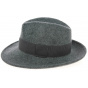 Gray Wool Felt Fedora Hat Vanador - Traclet