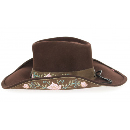 Western Heart Breaker Chocolate Bullhide Hat