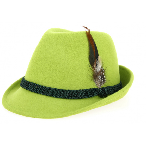 Chapeau Saint Patrick Feutre Laine Vert Anis - Traclet Chapeau Saint Patrick Feutre Laine Vert Anis - Traclet