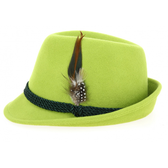 Chapeau Saint Patrick Feutre Laine Vert Anis - Traclet Chapeau Saint Patrick Feutre Laine Vert Anis - Traclet