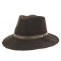 Traveller Hofen Brown Wool Felt Hat - Traclet