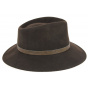 Traveller Hofen Brown Wool Felt Hat - Traclet