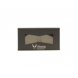 Kikai Blue Jean Rosewood Bow Tie for Men and Women - Traclet
