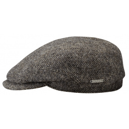 Casquette Belfast Herringbone Marron - Stetson