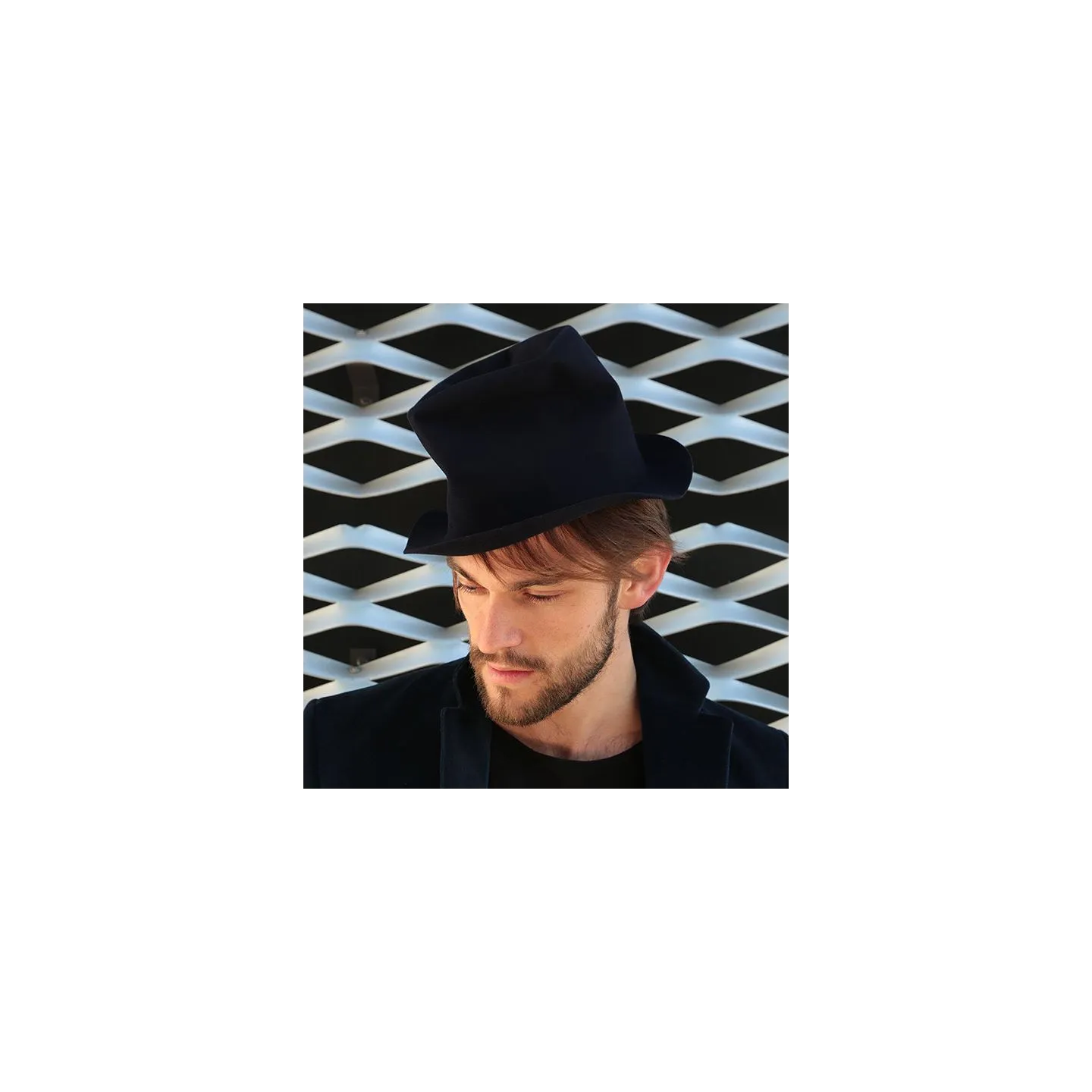 Chapeau Classic Noir- No hats Reference : 10002 | Chapellerie Traclet
