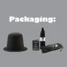 Chapeau Classic Noir- No hats Reference : 10002 | Chapellerie Traclet