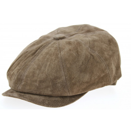 Brown Hatteras Newsboy Cap - Aussie Apparel
