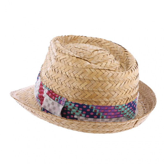 Chapeau Trilby Don Guzman Imprimé Pois- Herman