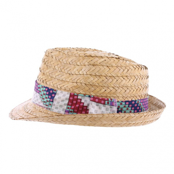 Chapeau Trilby Don Guzman Imprimé Pois- Herman