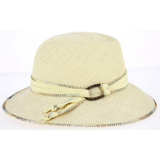 Chapeau Fedora Panama Benita Naturel- Mayser