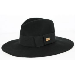 Brigitte Bardot Wool Felt Wide-Brimmed Hat - Herman