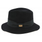 Fedora Maxwell Wool Felt Hat Black - Herman