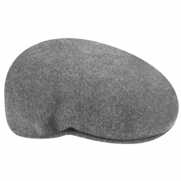 Casquette Plate 504 Hiver Gris Foncé- Kangol