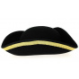 Black Saint Sebastian Tricorn Hat - Traclet