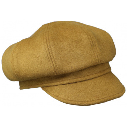 Cap Gavroche Woman Wool Honey - Traclet