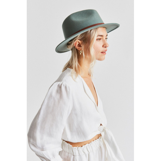 Chapeau Fedora Messer Feutre Laine Cyprès- Brixton Chapeau Fedora Messer Feutre Laine Cyprès- Brixton
