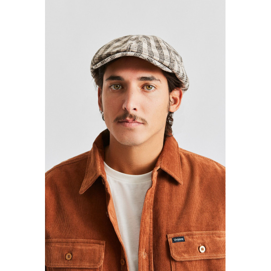 Casquette Brood Lightweight à Carreaux Laine- Brixton 