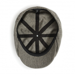 Brood Lightweight Cap Grey Wool- Brixton