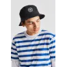 Chapeau Bob Oath Coton Noir- Brixton Reference : 10063 | Chapellerie Traclet